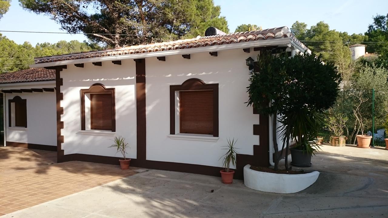 Villa Chabola Denia Bagian luar foto