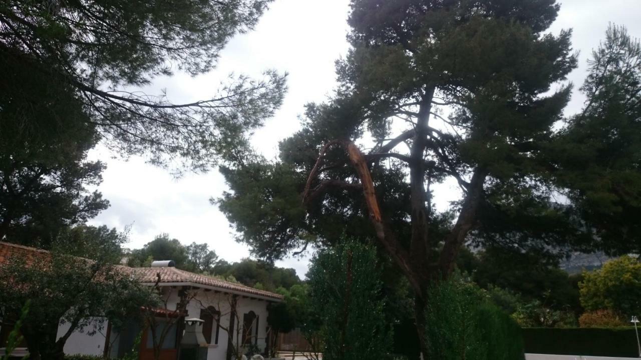 Villa Chabola Denia Bagian luar foto